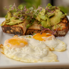 Avocado Toast with eggs