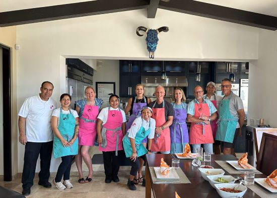 Chef Ari and cooking class