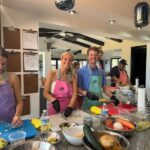Cooking class participants
